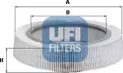 UFI 30.810.00 - Повітряний фільтр avtolavka.club