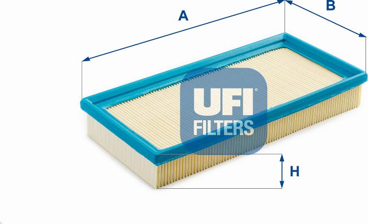 UFI 30.851.00 - Повітряний фільтр avtolavka.club