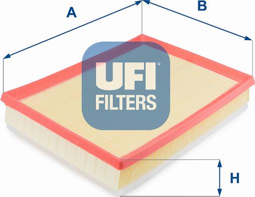 UFI 30.292.00 - Повітряний фільтр avtolavka.club