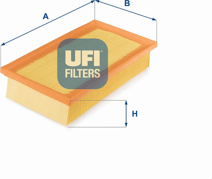 UFI 30.717.00 - Повітряний фільтр avtolavka.club