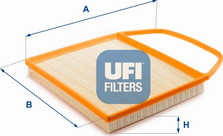 UFI 30.A44.00 - Повітряний фільтр avtolavka.club