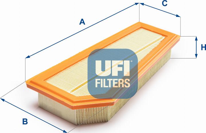 UFI 30.A60.00 - Повітряний фільтр avtolavka.club