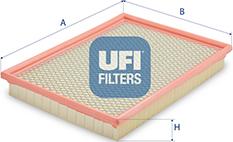 UFI 30.C43.00 - Повітряний фільтр avtolavka.club