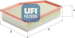 UFI 30.D66.00 - Повітряний фільтр avtolavka.club