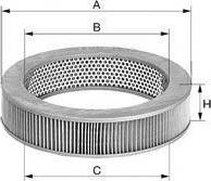 Uniflux Filters XA926 - Повітряний фільтр avtolavka.club