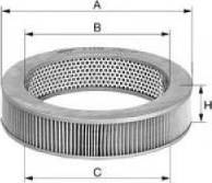 Uniflux Filters XA918 - Повітряний фільтр avtolavka.club