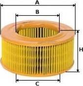 Uniflux Filters XA1459 - Повітряний фільтр avtolavka.club