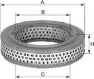 Uniflux Filters XA101 - Повітряний фільтр avtolavka.club