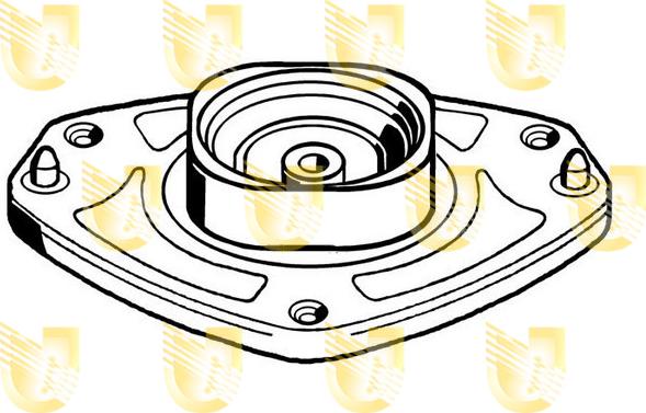 Unigom 390174 - Опора стійки амортизатора, подушка avtolavka.club