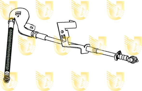 Unigom 378434 - Гальмівний шланг avtolavka.club