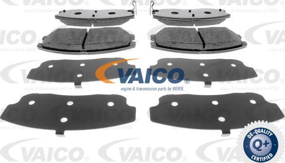 VAICO V40-0652 - Гальмівні колодки, дискові гальма avtolavka.club