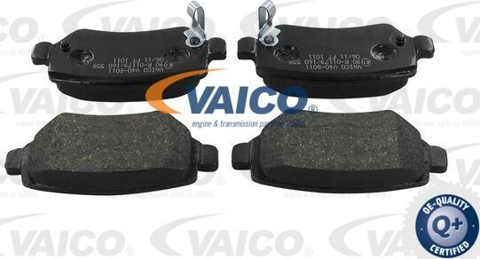 VAICO V40-8011 - Гальмівні колодки, дискові гальма avtolavka.club