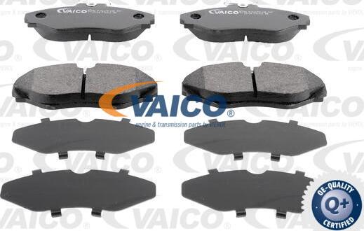 VAICO V40-8021 - Гальмівні колодки, дискові гальма avtolavka.club