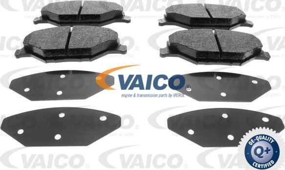 VAICO V10-4497 - Гальмівні колодки, дискові гальма avtolavka.club