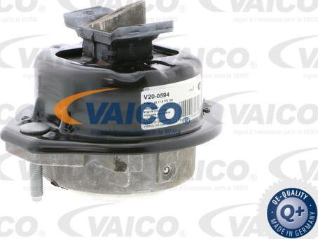 VAICO V20-0594 - Подушка, підвіска двигуна avtolavka.club