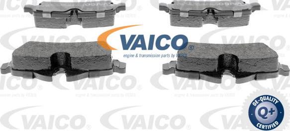 VAICO V20-8161 - Гальмівні колодки, дискові гальма avtolavka.club