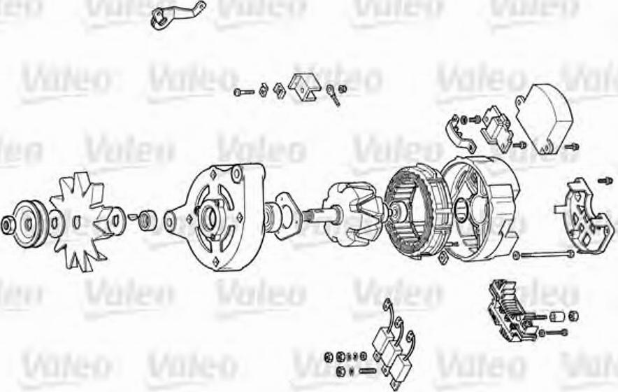 Valeo 9AL2618G - Генератор avtolavka.club