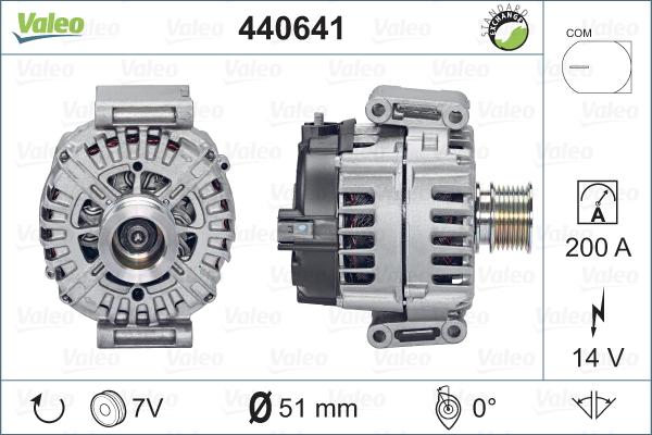 Valeo 440641 - Генератор avtolavka.club