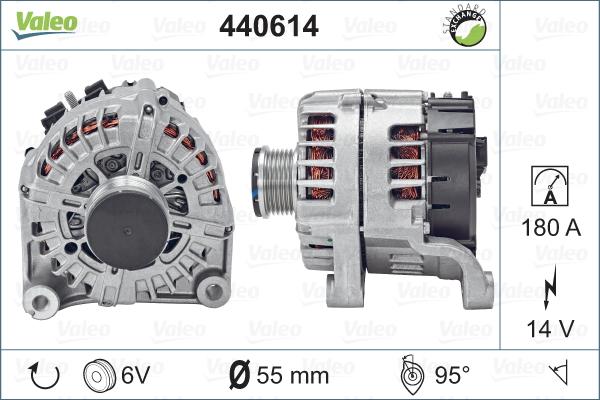 Valeo 440614 - Генератор avtolavka.club