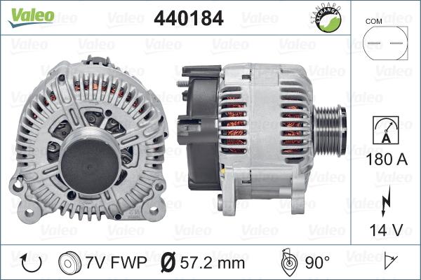 Valeo 440184 - Генератор avtolavka.club