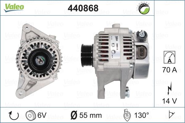 Valeo 440868 - Генератор avtolavka.club