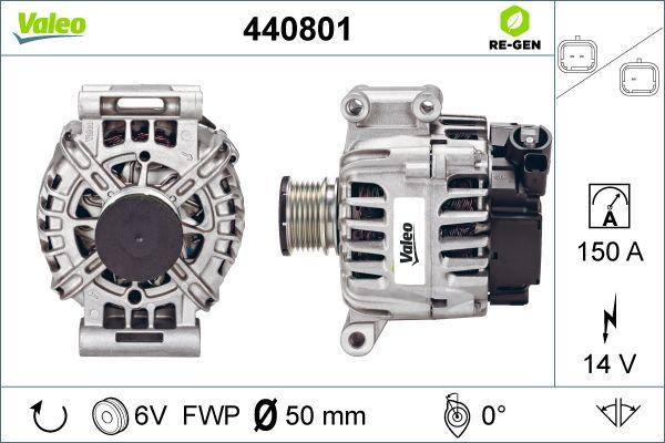 Valeo 440801 - Генератор avtolavka.club