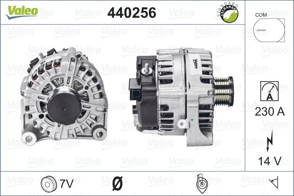 Valeo 440256 - Генератор avtolavka.club