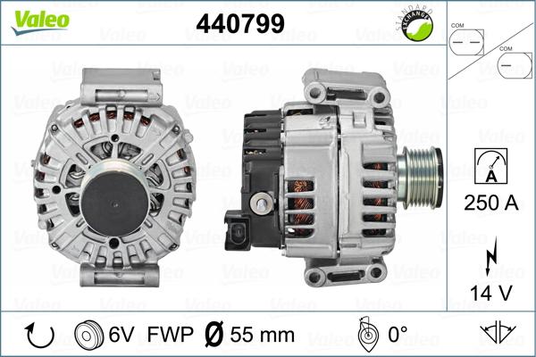 Valeo 440799 - Генератор avtolavka.club