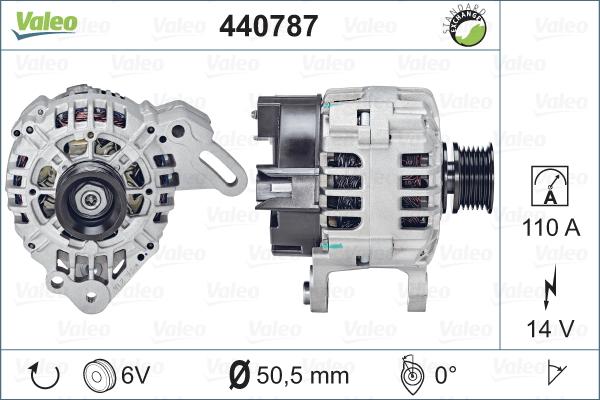 Valeo 440787 - Генератор avtolavka.club