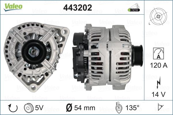 Valeo 443202 - Генератор avtolavka.club