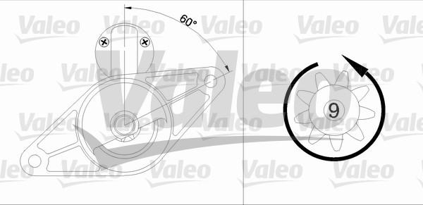 Valeo 455902 - Стартер avtolavka.club