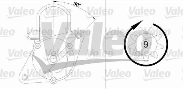 Valeo 455931 - Стартер avtolavka.club