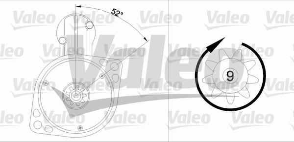 Valeo 455925 - Стартер avtolavka.club