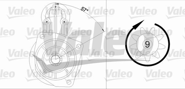 Valeo 455683 - Стартер avtolavka.club