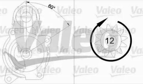 Valeo 455704 - Стартер avtolavka.club