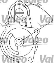 Valeo 455702 - Стартер avtolavka.club