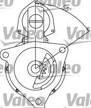 Valeo 455733 - Стартер avtolavka.club