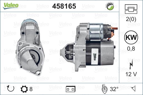 Valeo 458165 - Стартер avtolavka.club