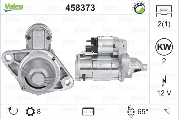 Valeo 458373 - Стартер avtolavka.club