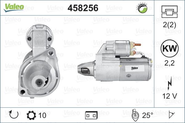 Valeo 458256 - Стартер avtolavka.club