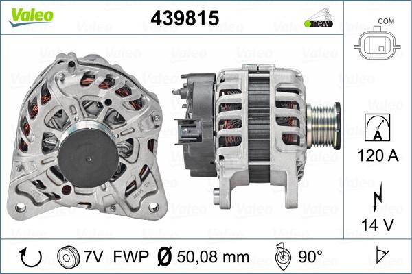 Valeo 439815 - Генератор avtolavka.club