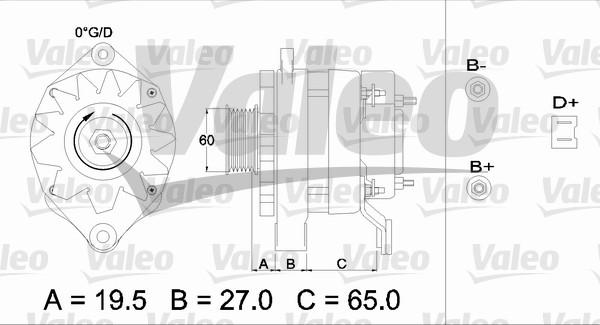 Valeo 436454 - Генератор avtolavka.club