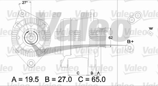 Valeo 436469 - Генератор avtolavka.club