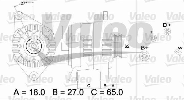 Valeo 436468 - Генератор avtolavka.club