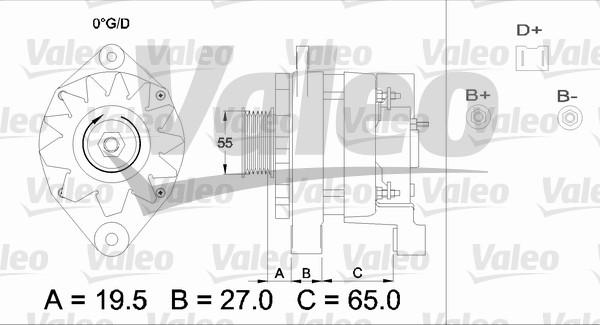 Valeo 436462 - Генератор avtolavka.club