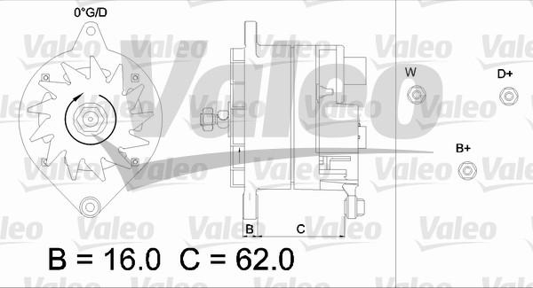 Valeo 436416 - Генератор avtolavka.club