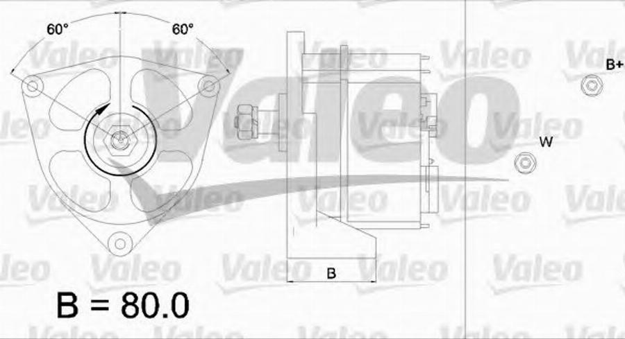 Valeo 436426 - Генератор avtolavka.club