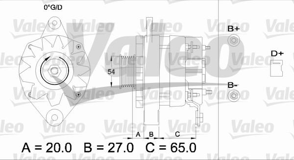 Valeo 436473 - Генератор avtolavka.club