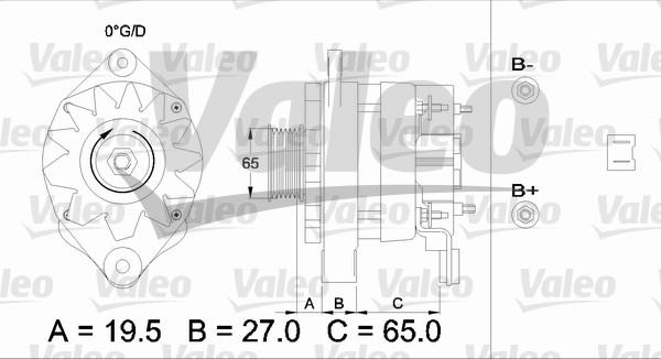 Valeo 436594 - Генератор avtolavka.club