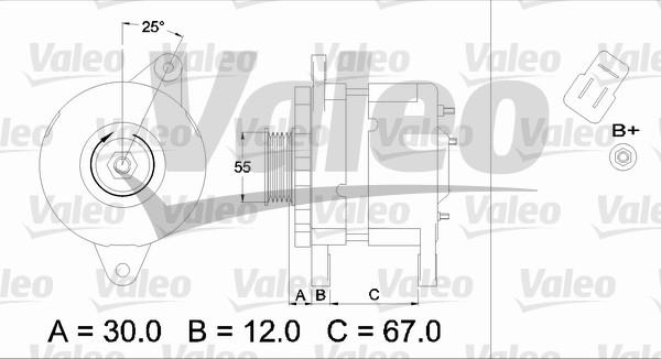 Valeo 436540 - Генератор avtolavka.club